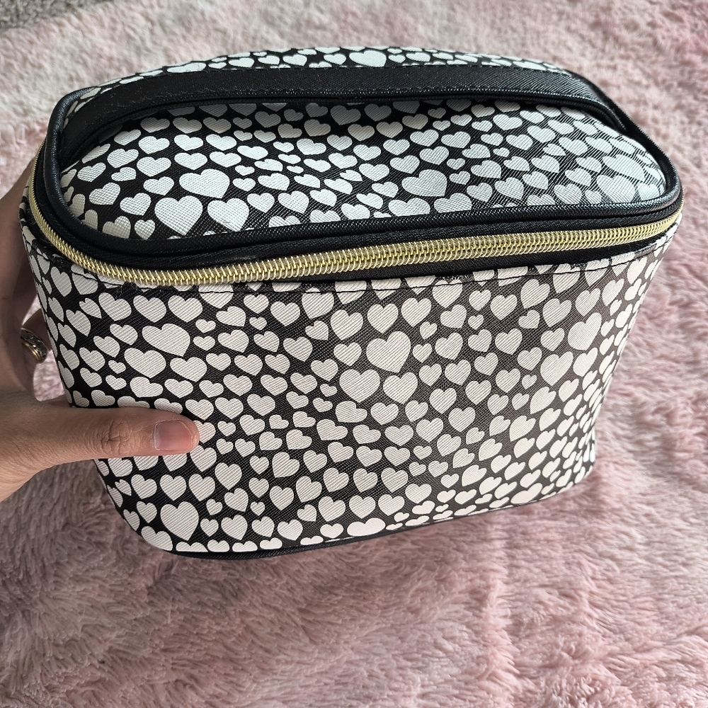 Dabney Lee Top Handle Cosmetic Make Up Bag
